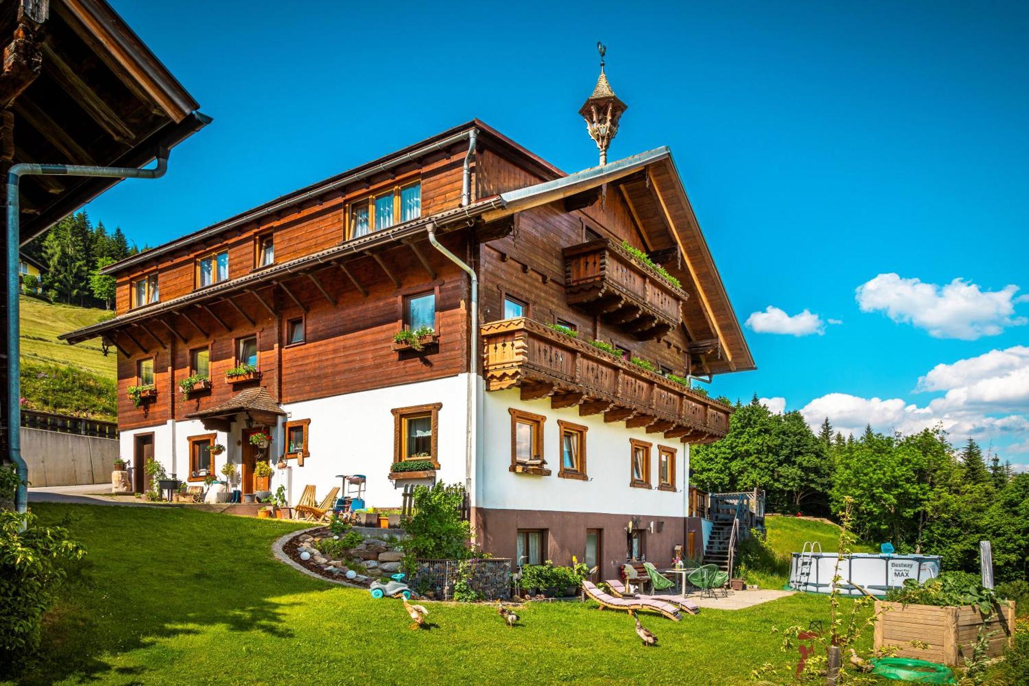 Gschwandtgut Urlaub Am Bauernhof Villa Schwemmberg Exterior photo